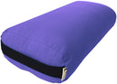 Yoga Bolster - Rectangle or Round or Pranayama shape Premium Professional Firm Studio Quality for Enhanced Yoga Practice