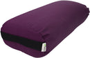 Yoga Bolster - Rectangle or Round or Pranayama shape Premium Professional Firm Studio Quality for Enhanced Yoga Practice