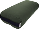 Yoga Bolster - Rectangle or Round or Pranayama shape Premium Professional Firm Studio Quality for Enhanced Yoga Practice
