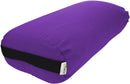 Yoga Bolster - Rectangle or Round or Pranayama shape Premium Professional Firm Studio Quality for Enhanced Yoga Practice
