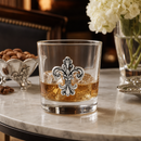 Fleur-de-Lis Bar Glasses Set of 4