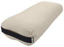 Premium Organic Cotton Yoga Bolster - Round, Rectangle, Pranayama
