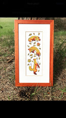Foxes in Leaves R1879 Counted Cross Stitch Kit