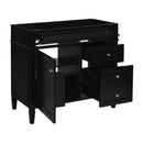 Bathroom Vanity With 2 Drawers And Tip-Out Drawer, Storage Cabinet