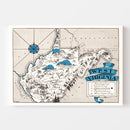 Vintage Map of West Virginia 1931