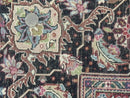 Sino Persian Rug 6x9, Herati Very Fine 400 KPSI, Black
