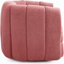 Swivel Accent Chair for Living Room, Sofa Chairs with Wood Base Side,  Comfy Swivel Accent Chair with Wide Upholstered, for Living Room