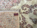 Karastan Rug 8.8 x 12, Pastel Ivory Kirman Rug