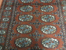 3' X 4' Vintage Handmade Pakistan Turkoman Bokhara Fine Woven Wool Rug