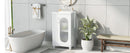 20' Bathroom Vanity with Sink, Bathroom Vanity Cabinet with Two-tier Shelf, Adjustable Shelf, Solid Wood and MDF, White(Old Sku:WF322518AAK)