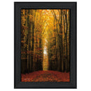Highway to Heaven Black Framed Print Wall Art