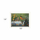 Tea Time 6 White Framed Print Wall Art