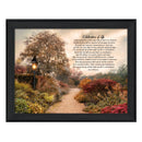 Celebration Of Life Black Framed Print Wall Art