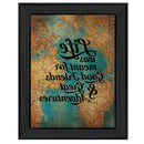 Good Friends 1 Black Framed Print Wall Art