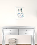 Breathing Dreams Like Air 1 White Framed Print Wall Art