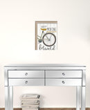 Set Of Two Pedal It Out 1 Brown Framed Print Wall Art