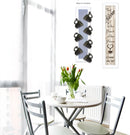 Set Of Two Come On In With Seven Peg Mug Rack 2 Black Framed Print Wall Art