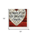 Set Of Two Love Without Measure White Framed Print Wall Art