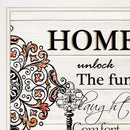 Set Of Two Life Or Home 1 White Framed Print Wall Art