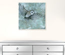 Set Of Two Wildlife 1 White Framed Print Wall Art