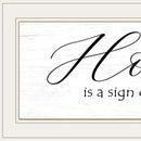 Set Of Two Household Humor 1 White Framed Print Wall Art