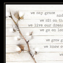 Set Of Two We Are Family 1 Black Framed Print Wall Art