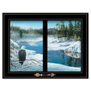 The Lookout 4 Black Framed Print Wall Art