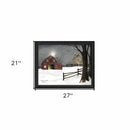 Light In The Stable 6 Black Framed Print Wall Art