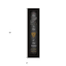 Chalkboard Kitchen 4 Black Framed Print Wall Art