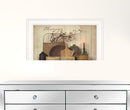 Count Your Blessing 1 White Framed Print Wall Art