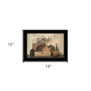 Count Your Blessing 2 Black Framed Print Wall Art
