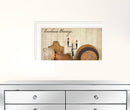 Farmhouse Blessings 2 White Framed Print Wall Art