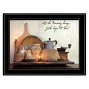 Faith Hope & Love 2 Black Framed Print Wall Art