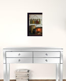 Dried Flower 2 Black Framed Print Wall Art