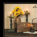 Grateful Thankful Blessing 2 Black Framed Print Wall Art