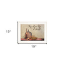 May All Your Days Be Blessed Collection White Framed Print Wall Art