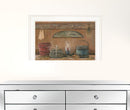 Treasures On The Shelf I 2 White Framed Print Wall Art