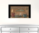 Treasures On The Shelf I 3 Black Framed Print Wall Art