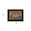 Treasures On The Shelf I 3 Black Framed Print Wall Art