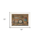 Treasures On The Shelf II 2 White Framed Print Wall Art