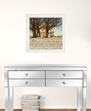 Home 1 White Framed Print Wall Art