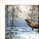 Breaking the Silence 1 White Framed Print Wall Art