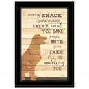 Every Snack You Make 2 Black Framed Print Wall Art