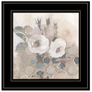 Transitional Blooms I 3 Black Framed Print Wall Art