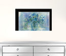 Susies Blue 3 Black Framed Print Wall Art