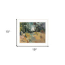 A New Day 5 White Framed Print Wall Art