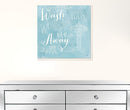 Set Of Three Wash 1 White Framed Print Bathroom Wall Art