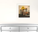 Set Of Two Twice Blessed 1 White Framed Print Wall Art