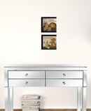 Set Of Two May Our Hearts Be warm 3 Black Framed Print Kitchen Wall Art
