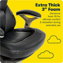 Ergonomic Office Chair Back In Motion Lumbar Support Black